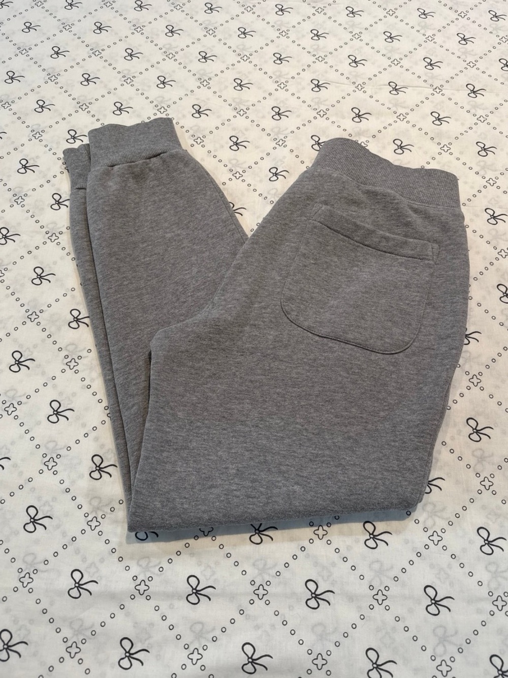 Aritzia TNA Light Grey Cozy AF Fleece Sweatpants Size Small